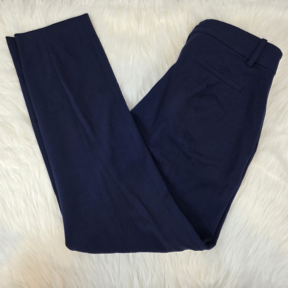 J Crew Navy Blue Trouser Pants